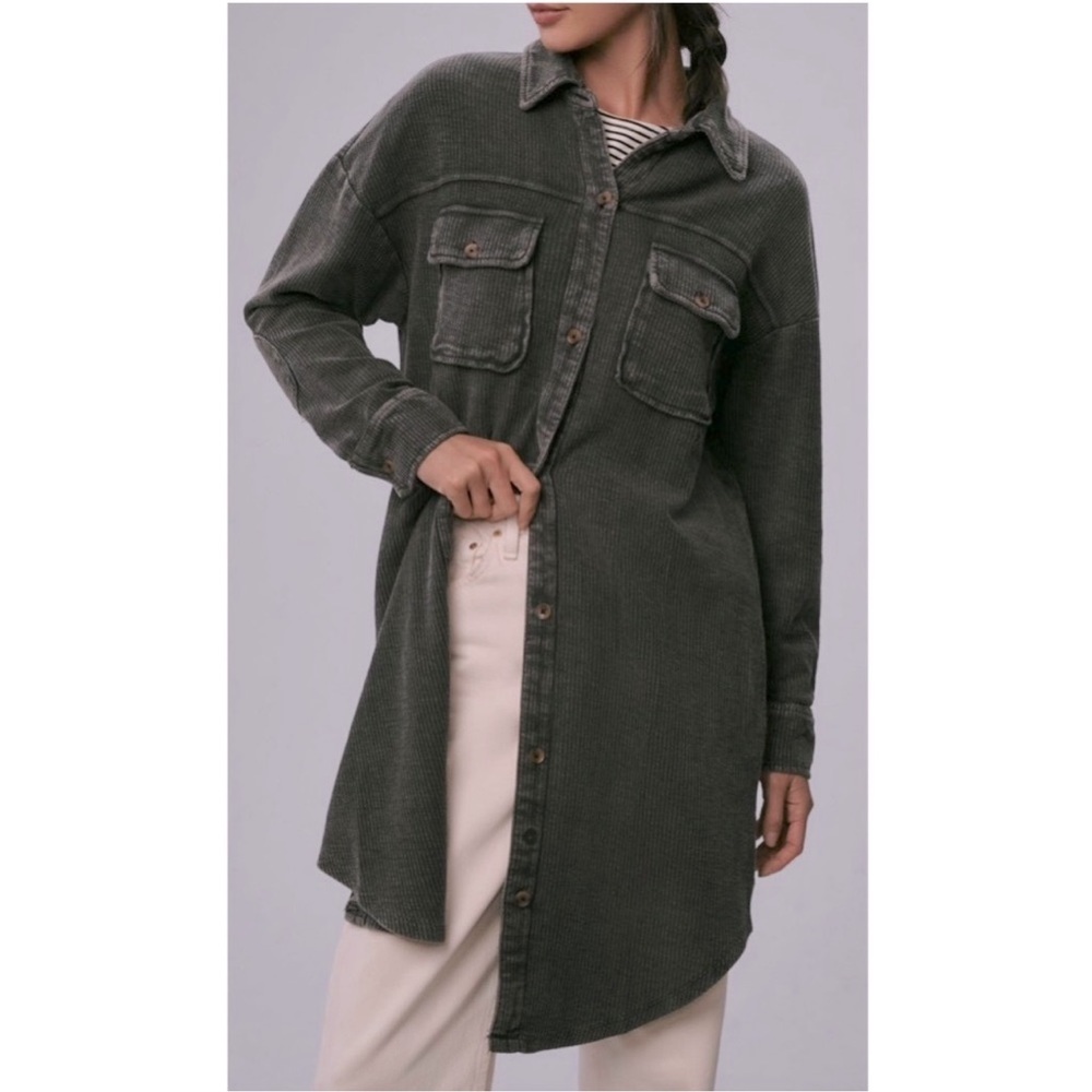 Pilcro Anthropologie Duster Shacket Size S